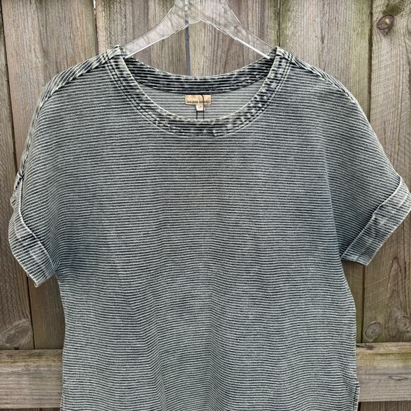 Anthropologie Holding Horses Dress Mini Tunic Striped Pullover Large Petite NWT - Picture 3 of 9